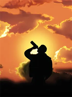 楼上半夜有敲地板声音