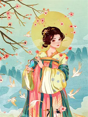 穿越成拜金女配